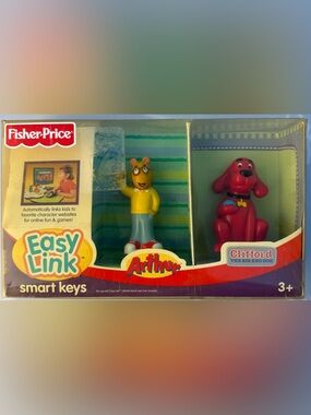 Fisher-Price Easy Link Arthur & Clifford Figurine Set